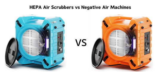 HEPA Air Scrubber vs. Negative Air Machine