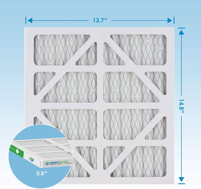 AlorairScrubber MERV-10 Filter Replacement Set for CleanShield HEPA 550 Air Scrubber (Pack of 2)