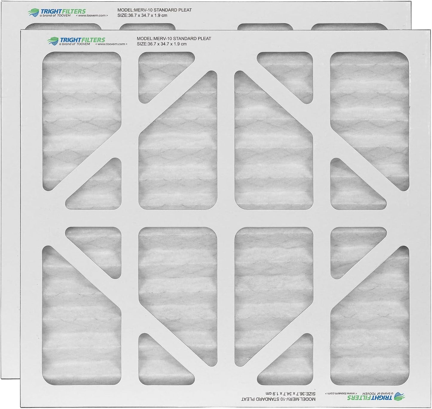 AlorAir 2-Pack MERV-10 Air Filter for PureAiro HEPA Pro/Max 770, 870, 970Air Scrubber