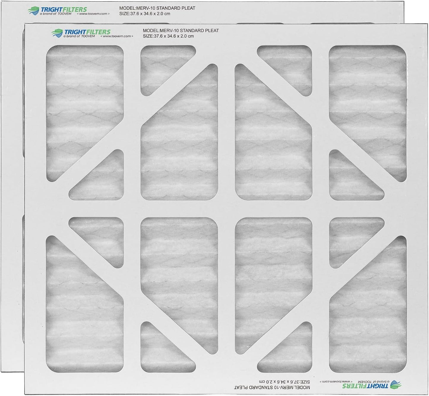 AlorairScrubber MERV-10 Filter Replacement Set for CleanShield HEPA 550 Air Scrubber (Pack of 2)