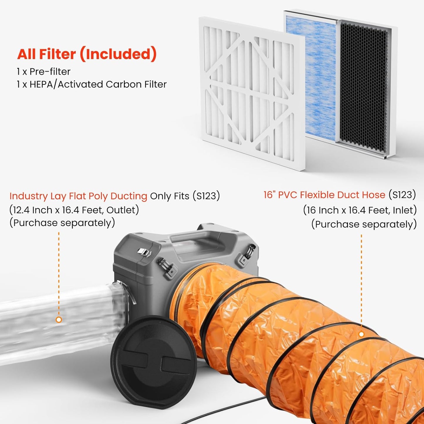 flexible duct hose