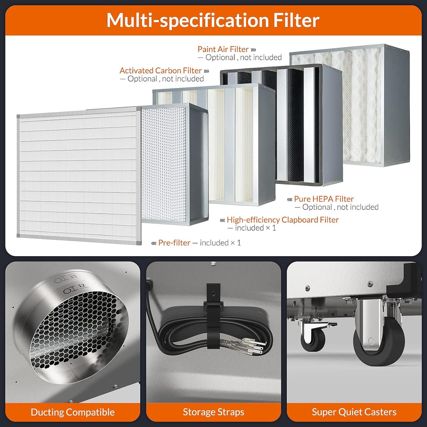 multi specification filter